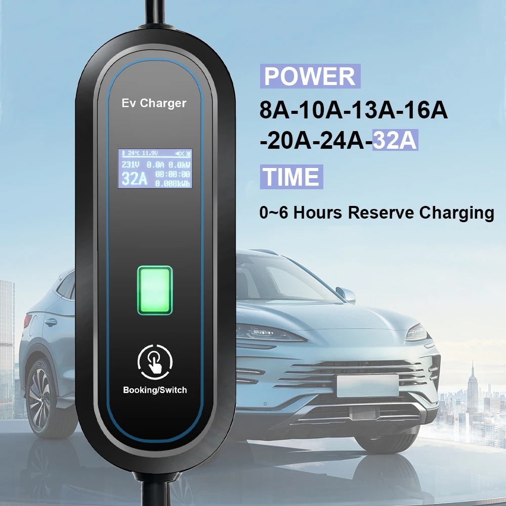 Przenośna ładowarka GBT do poj – Portable Ev Charger 32A Type 2 Cee Plug recenzja i cena